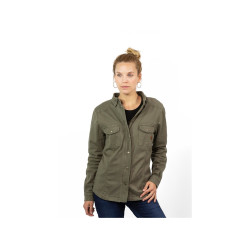 PartzBiz HD 89061 - Motoshirt Women Olive XTM-Fiber JDL8003 เสื้อแจ็คเก็ตมอเตอร์ไซค์