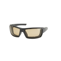 PartzBiz HD 112396 - แว่นตา Harley-Davidson Juneau Amber Puotochromic สีดำเงา HZ0008