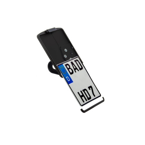 PartzBiz HD: 5500003-Nightster License Plate Kit, Aluminum, Matt Black, 21 X 17 cm - AT