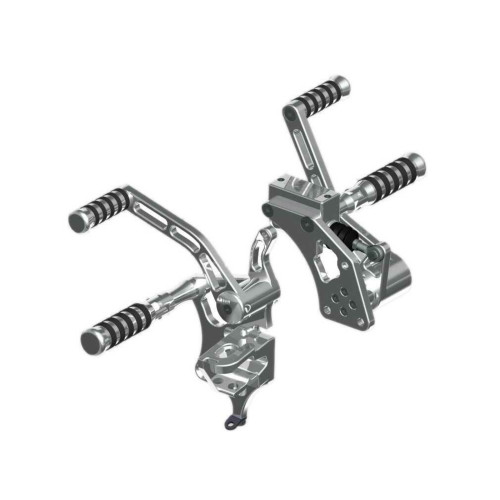 PartzBiz HD: 5500182-Forward Control, Rubber O-Rings Nuts, TC96-103, Polished, Oem Position