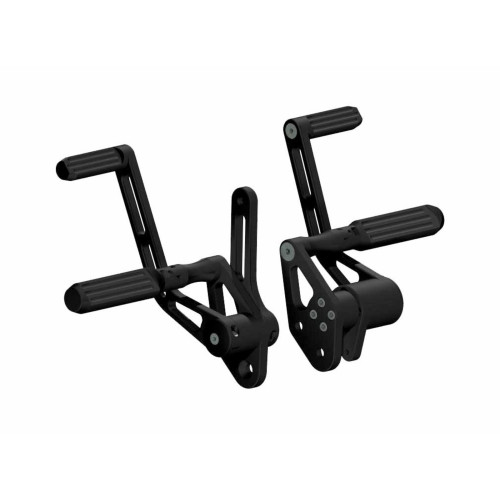 PartzBiz HD: 5500188-Forward Design Footrest System, Grooves, Dyna, Polished