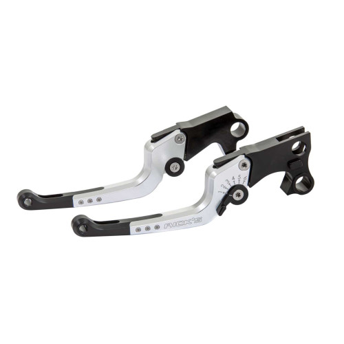 PartzBiz HD: 5500239-Adjustable Levers Good Guys Silver, Touring 2008-2013 PartzBiz HD: 5500239-Adjustable Levers Good Guys Silver, Touring 2008-2013