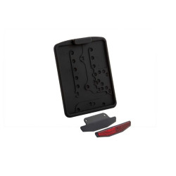 PartzBiz HD 89619 - License Plate Reflector With Holder For Slide-In Plate PartzBiz HD 89619 - License Plate Reflector With Holder For Slide-In Plate