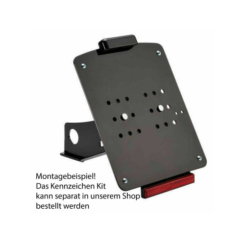 PartzBiz HD: 5500480-License Plate Side Reflector With Holder PartzBiz HD: 5500480-License Plate Side Reflector With Holder