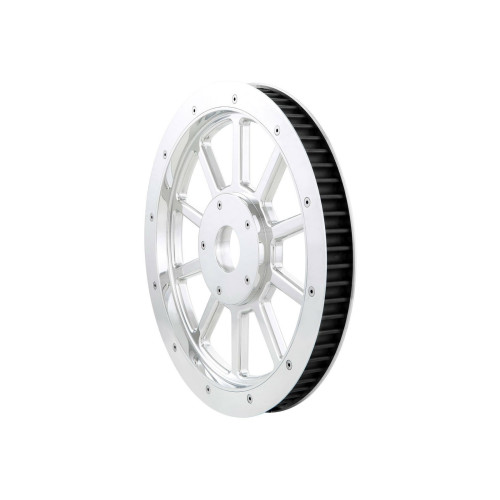 PartzBiz HD: 5902102-Pulley Design Steve 66T. Belt 25.4Mm Polished From ’07