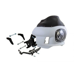PartzBiz HD 89272 - FXRP Fairing Windshield แบบสูง สีดำ