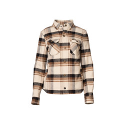 PartzBiz HD 100877 - เสื้อไรเดอร์ Madison Lds น้ำตาล/ออฟไวท์
