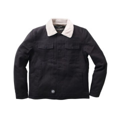 PartzBiz HD 104554 - เสื้อแจ็คเก็ตผ้าแคนวาสบุเชอร์ปา แจ็คเก็ต WCCJS041ZW