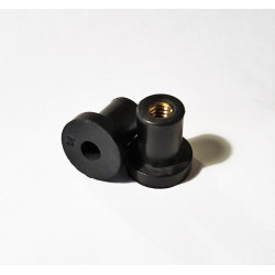 PartzBiz HD SD-93495A321 - Harley FXR Rubber Insulated Brass Rivet-Well Nut PartzBiz HD SD-93495A321 - Harley FXR Rubber Insulated Brass Rivet-Well Nut
