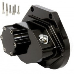 PartzBiz HD SD-HYD-CL-BK - Harley Davidson 5 or 6 speed Hydraulic Clutch Cover - ART Style PartzBiz HD SD-HYD-CL-BK - Harley Davidson 5 or 6 speed Hydraulic Clutch Cover - ART Style