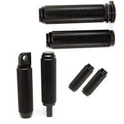 PartzBiz HD SD-GP-FFP-TP-COMBO-BK - Speed Dealer Customs Black Anodized Combo Kit PartzBiz HD SD-GP-FFP-TP-COMBO-BK - Speed Dealer Customs Black Anodized Combo Kit