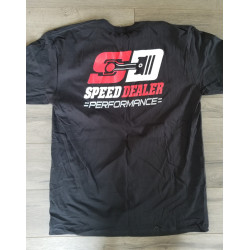 PartzBiz HD SD-TS-SDP-BK-SM - Speed Dealer Performance Black T-Shirt PartzBiz HD SD-TS-SDP-BK-SM - Speed Dealer Performance Black T-Shirt