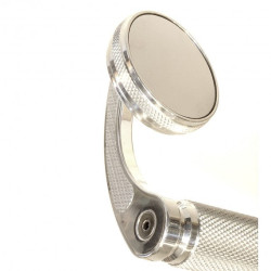 PartzBiz HD SD-MR-BE-CRM - Speed Dealer Customs Cafe Style Bar End Mirror PartzBiz HD SD-MR-BE-CRM - Speed Dealer Customs Cafe Style Bar End Mirror