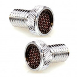 PartzBiz HD SD-BRE-CRM-12 - Knurled Harley Evo Head Breather Bolt Kit 1/2 Inch x 3/4 Inch PartzBiz HD SD-BRE-CRM-12 - Knurled Harley Evo Head Breather Bolt Kit 1/2 Inch x 3/4 Inch