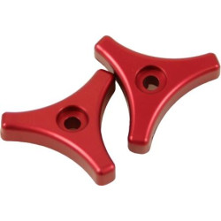PartzBiz HD SDEFCAHR-K - SDI Fork Cap Adjuster Handle Set Red for KYB PartzBiz HD SDEFCAHR-K - SDI Fork Cap Adjuster Handle Set Red for KYB