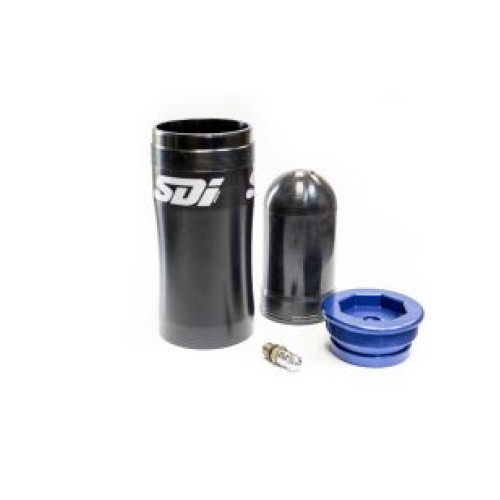 PartzBiz HD: SDESBCAKT17-Blu-SDI Elite WP Xplor Shock Bladder Conversion Kit (2017+) - Blue Cap