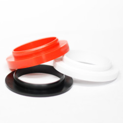 PartzBiz HD WF4CFPPS-3.5 - WP 4CS Floating Piston Preload Spacer, 3.5mm (White)