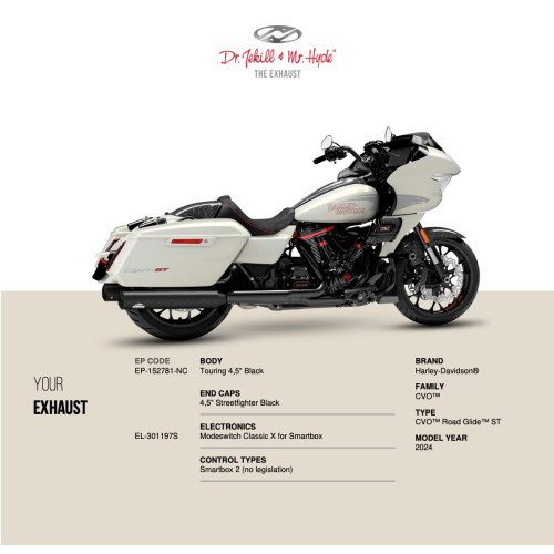 PartzBiz HD: EP-152781-NC-CVO Road Glide ST - Streetfighter Black PartzBiz HD: EP-152781-NC-CVO Road Glide ST - Streetfighter Black